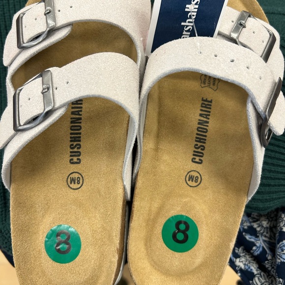 Elegant White Double Strap Sandals - Picture 3 of 6